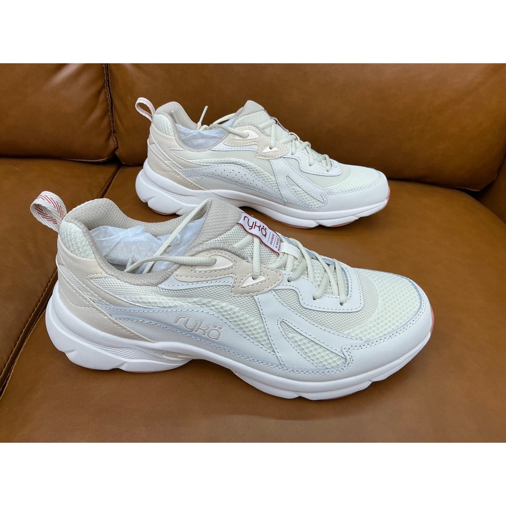 Ryka Skyrise Walking Sneaker Womens 9 Terra Taupe Water Repellent